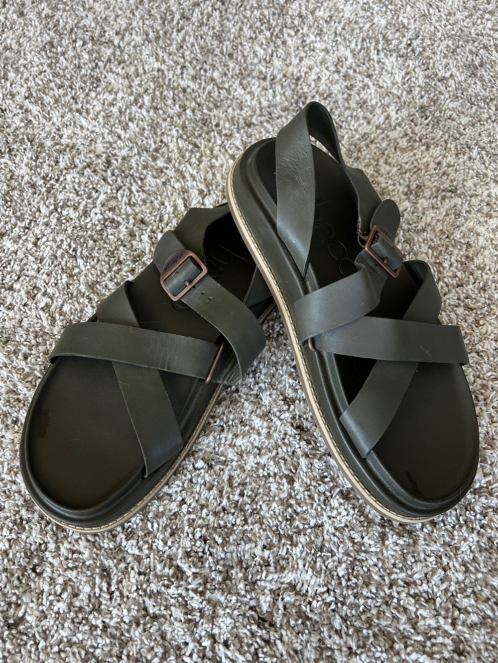 Chaco Women's Townes Sandal In Brown Size 8 - Picture 2 of 8